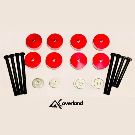 Akioverland 7075 Aluminium Subframe Drop Kit 1 inch and half inch for Porsche cayenne vw Touareg and Audi q7