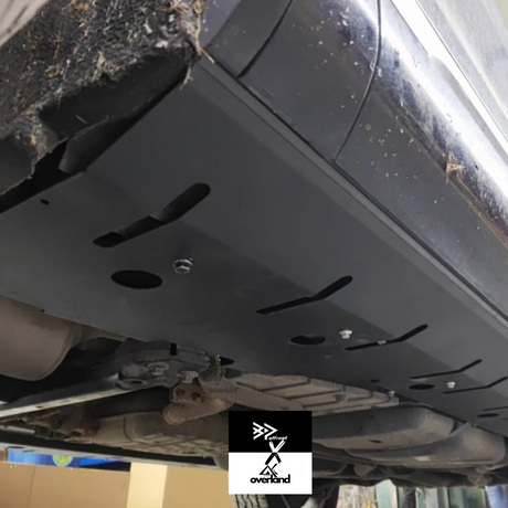 Akioverland Full Rocker Underbody Protection - Touareg Cayenne 955 957 958 & VW Touareg Gen 1 & 2 side skid and skid plate