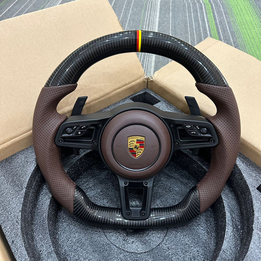 Akioverland Porsche Custom Steering wheel fits most models