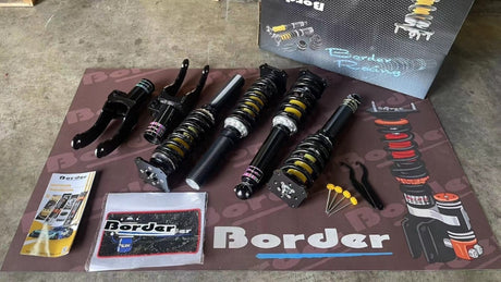 porsche cayenne 955 957 t1 vw touareg Border suspension adjustable coilovers with 4 inch lift