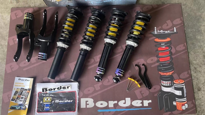 Border 2-4 Inch Long Stroke Coilovers for Porsche Cayenne 955/957 VW Touareg & Audi Q7