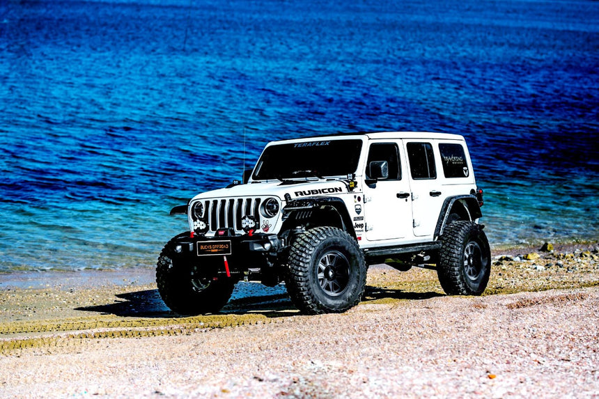 Bucks off-road wheels white jeep wrangler rubicon f607