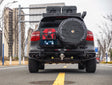 Akioverland Porsche Cayenne 957 955 Tubular bumper with swing out tire carrier. 