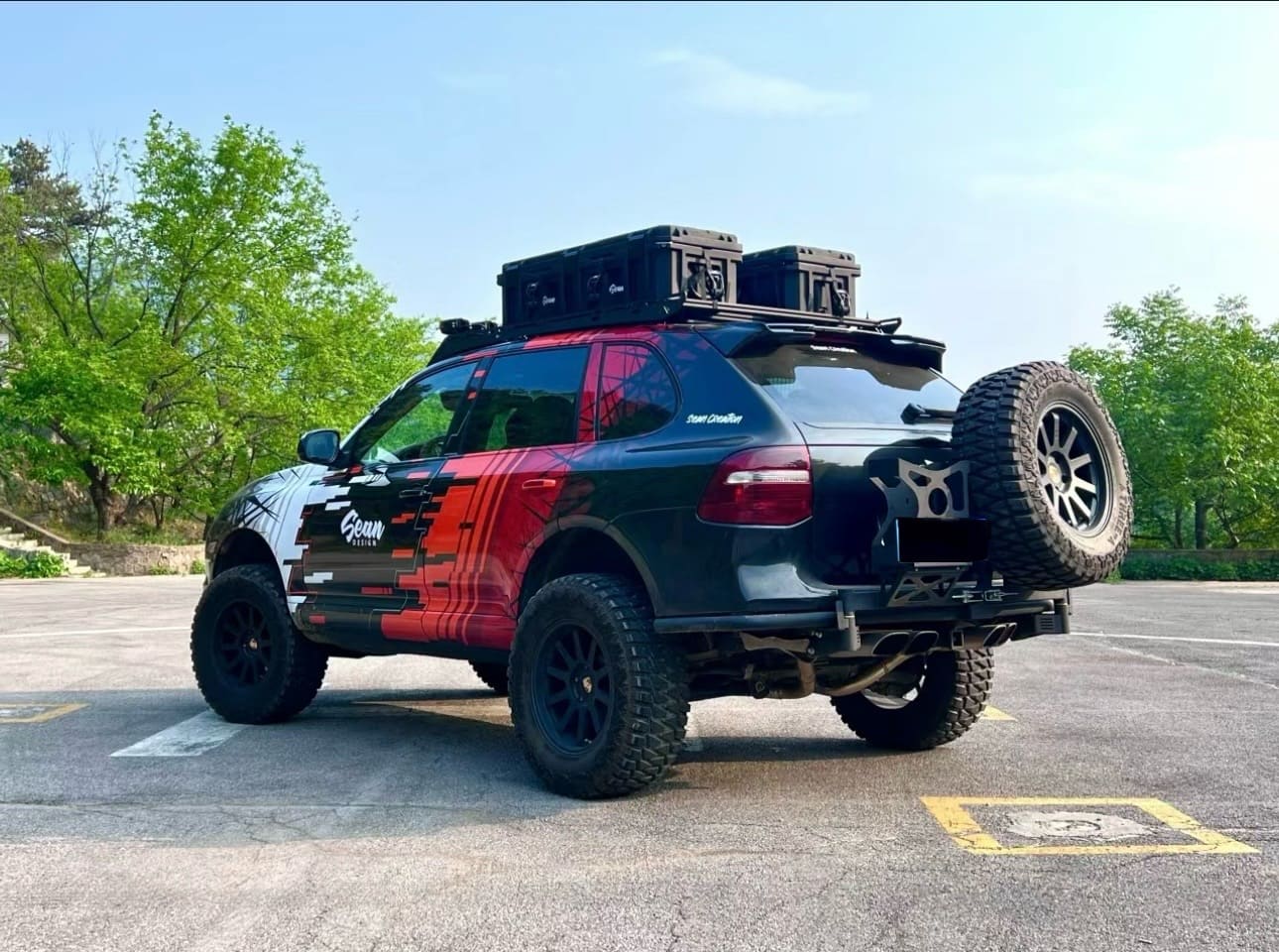 Akioverland offroad cayenne 957 turbo