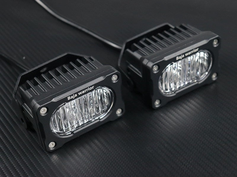 Baja Warrior 3 inch LED Pod light 25W Ditch Light