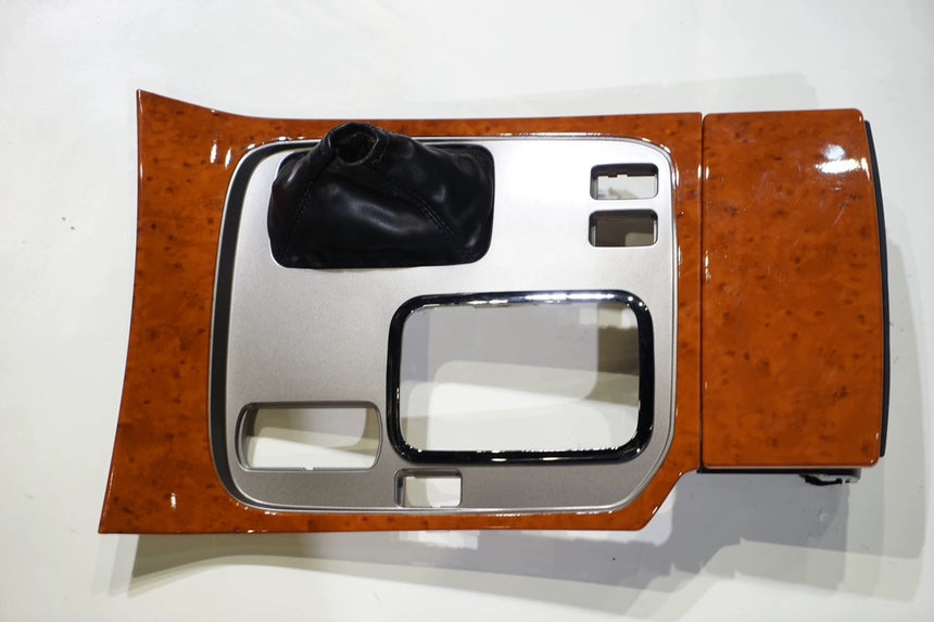 Toyota LC100 land cruiser 100 Wooden AT Center Gear Console