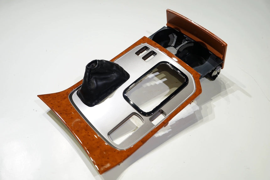 Toyota LC100 land cruiser 100 Wooden AT Center Gear Console