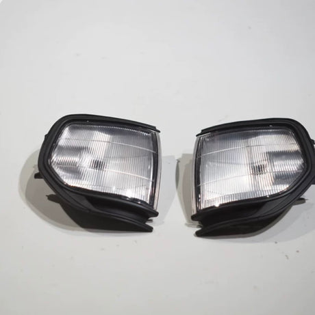 toyota land cruiser lc80 hdj80 black bezel corner light