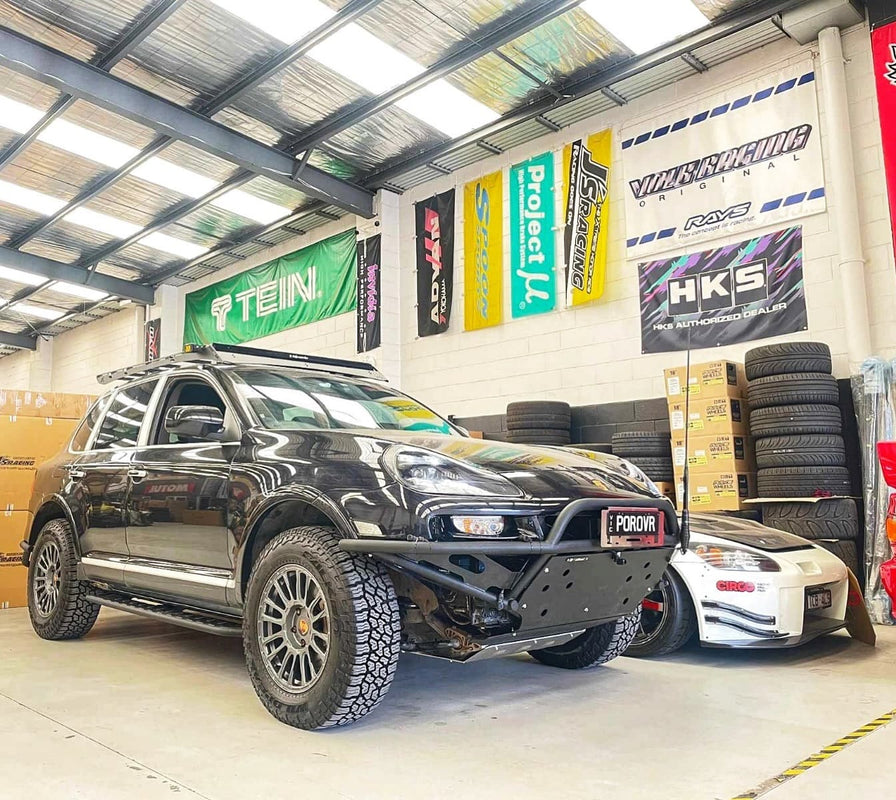 Akioverland aussie build cayenne 957 offroad in melbourne honda s2000 australia