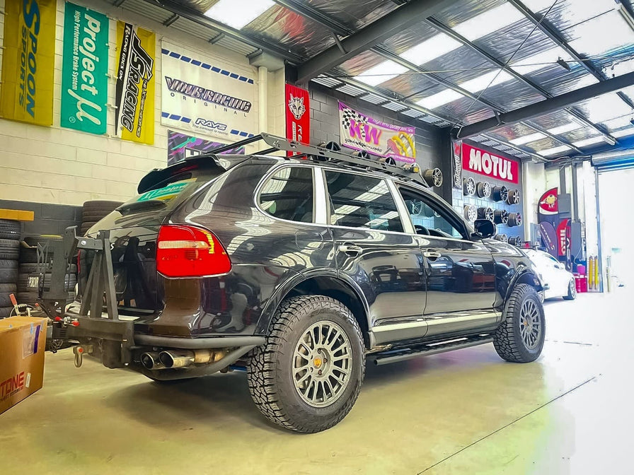 Akioverland aussie build cayenne 957 offroad in melbourne