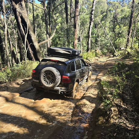 akioverland 957 lifted cayenne offroad in melbourne