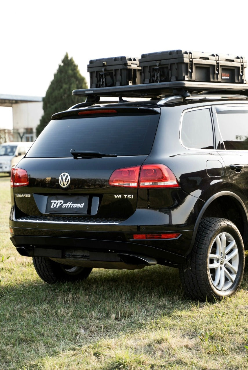 Akioverland Gen 2 T3 VW Touareg with BP Offroad steel rear bumper