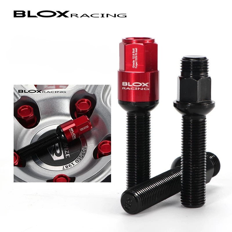 BLOX Invert Style two-piece Forged 7075-T6 12.9 Grade Wheel Lugs