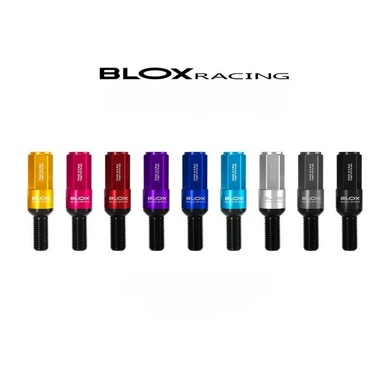 BLOX Invert Style two-piece Forged 7075-T6 12.9 Grade Wheel Lugs