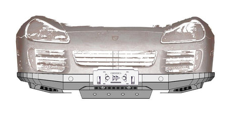 Akioverland Porsche Cayenne 957 low profile offroad steel bumper 