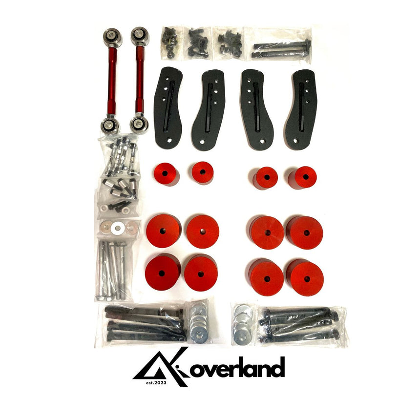 Akioverland V2 lift kit for air Suspension porsch cayenne