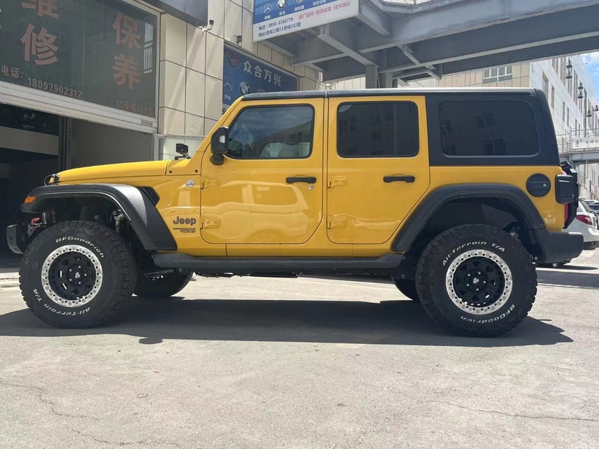 Bucks F601 Forged Slotted Beadlock yellow jeep