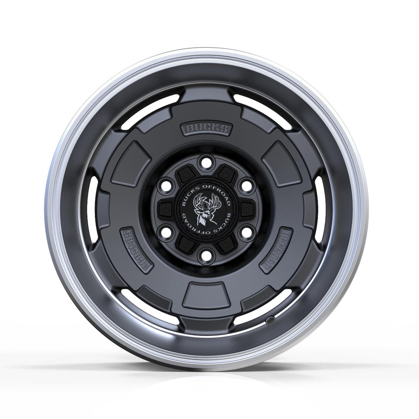 bucks off-road wheel b506 gunmetal machined