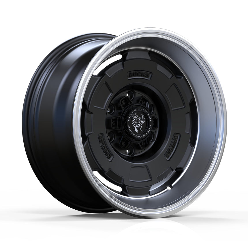 bucks off-road wheel b506 black machined