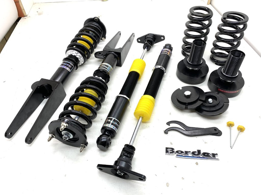 porsche cayenne 955 957 t1 vw touareg adjustable coilovers with 4 inch lift