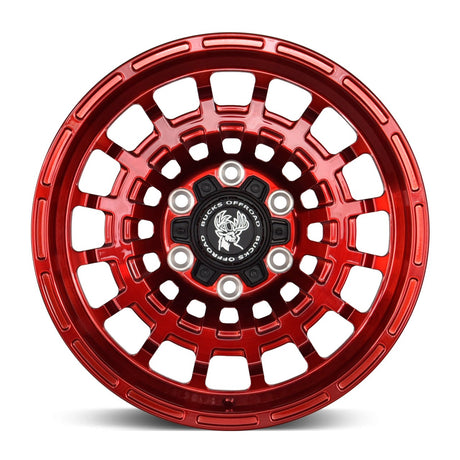 Bucks off-road forged wheels f604 blood red