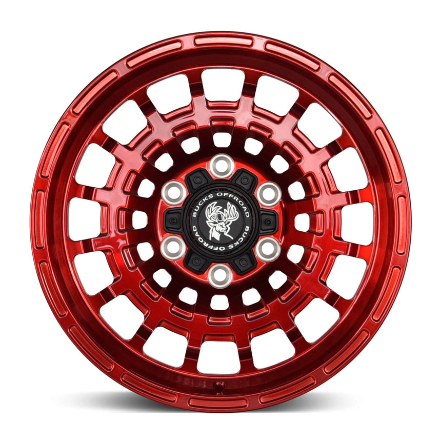 Bucks off-road forged wheels f604 blood red