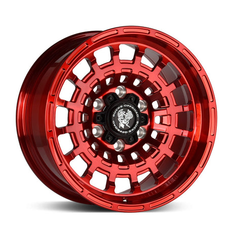 Bucks off-road forged wheels f604 blood red