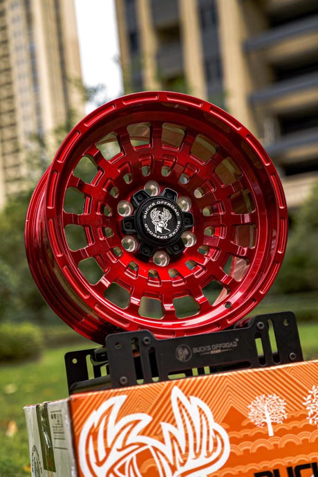 Bucks off-road forged wheels f604 blood red