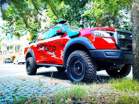 Bucks off-road forged wheels f607 red ford ranger