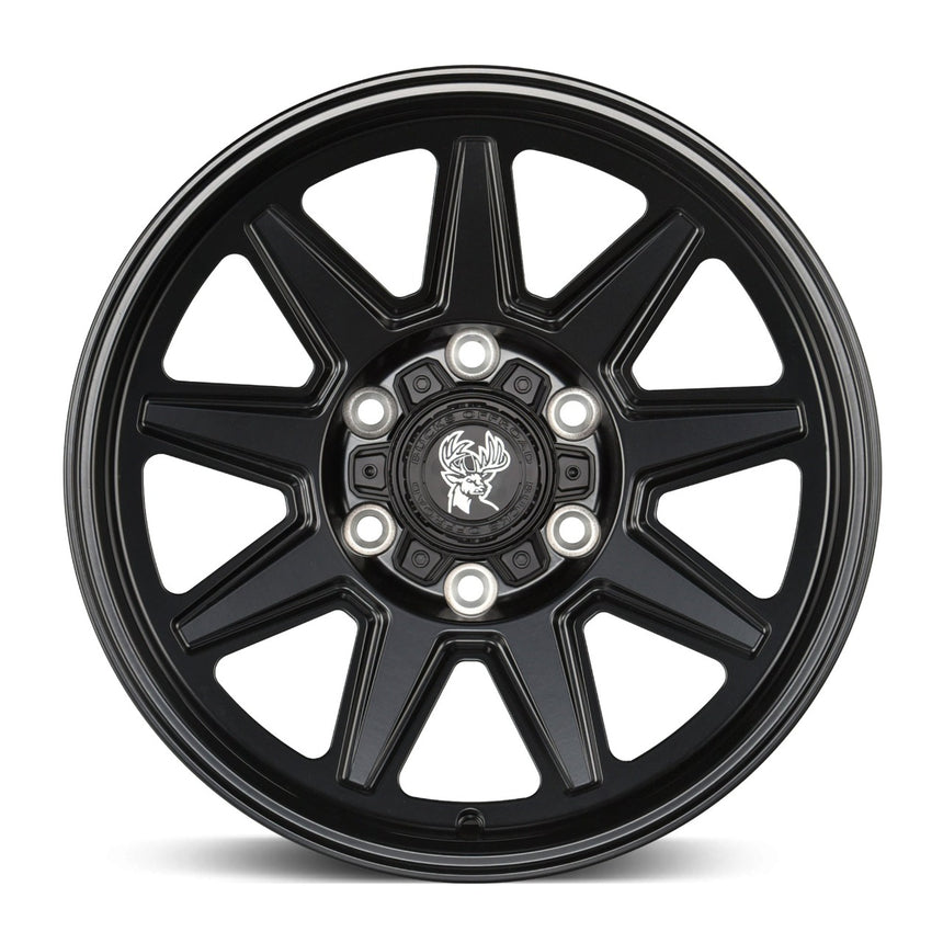 bucks off-road forged wheels matte black