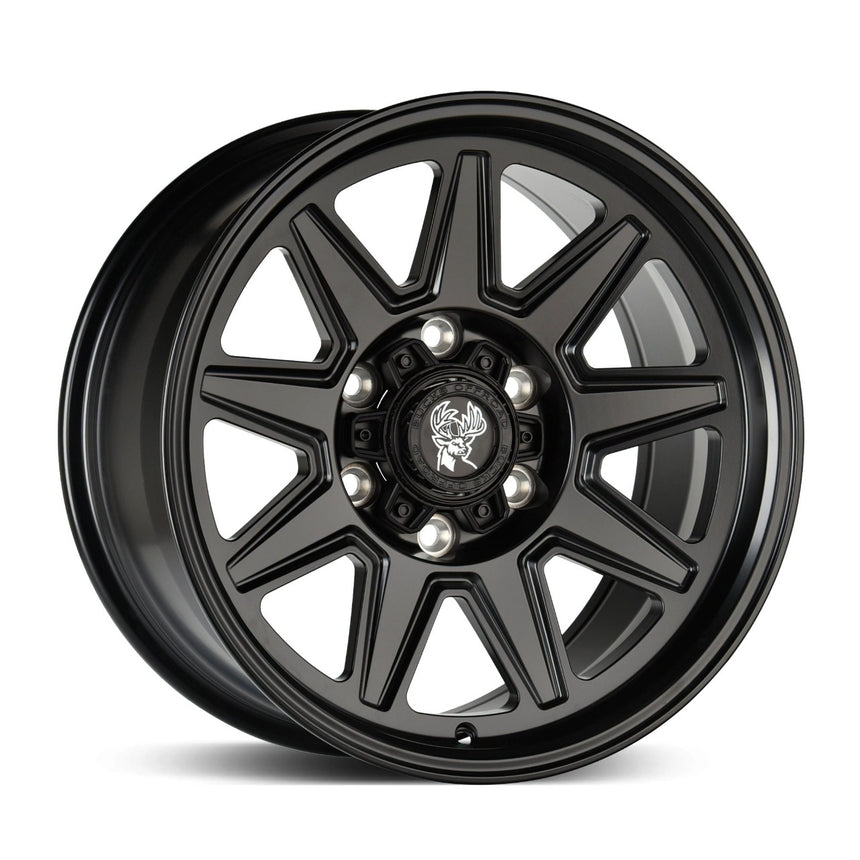 bucks off-road forged wheels matte black